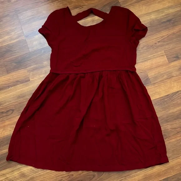 Red dress forever 21 medium - Picture 2 of 5